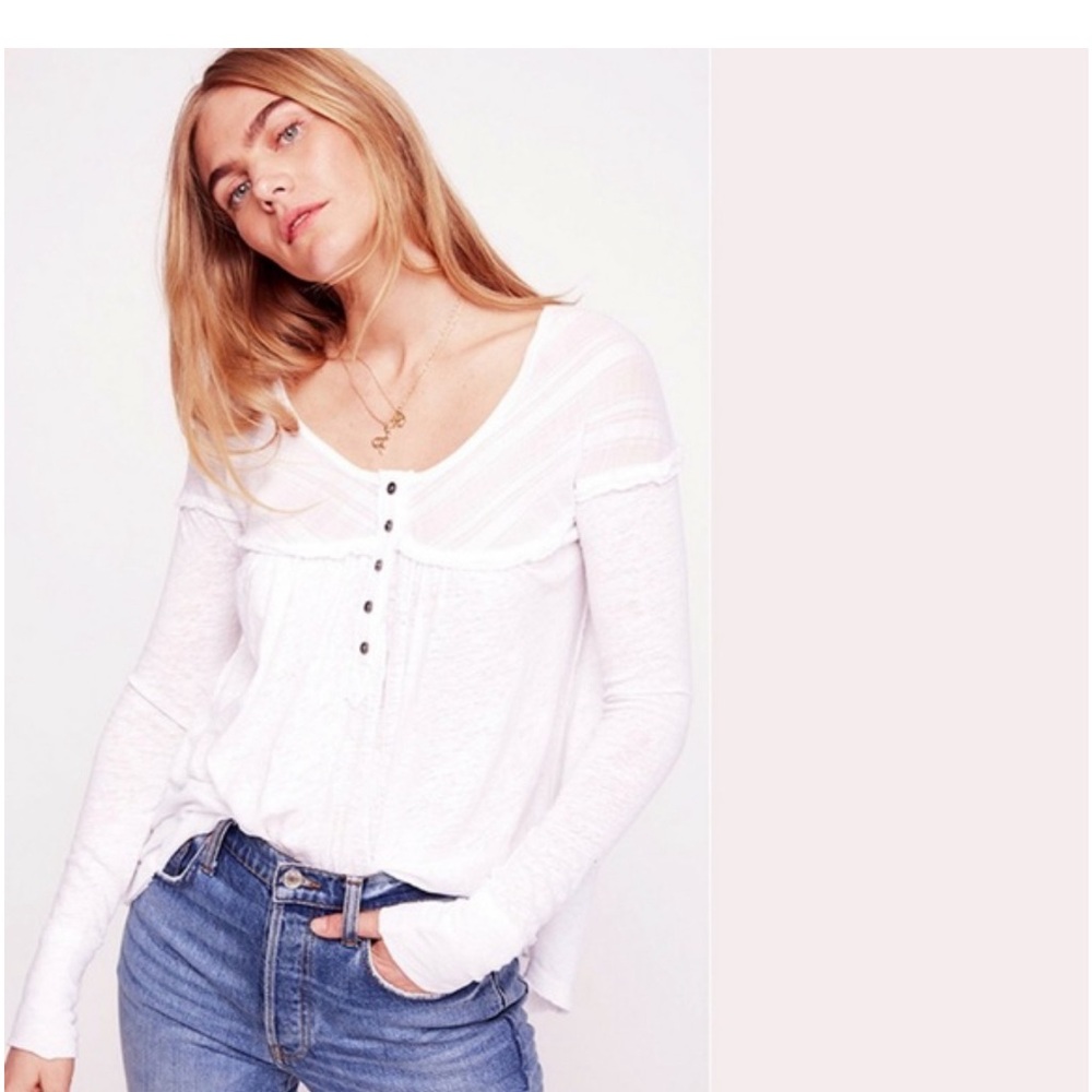 Free people Henley top